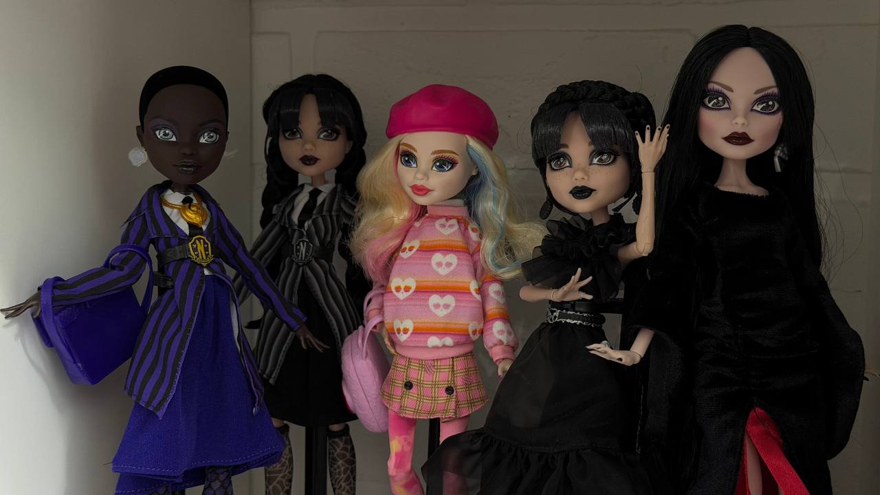 Все куклы Monster High Wednesday из личной коллекции